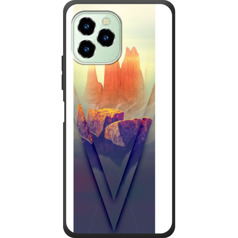 Чехол со стразами Oukitel C21 Pro 