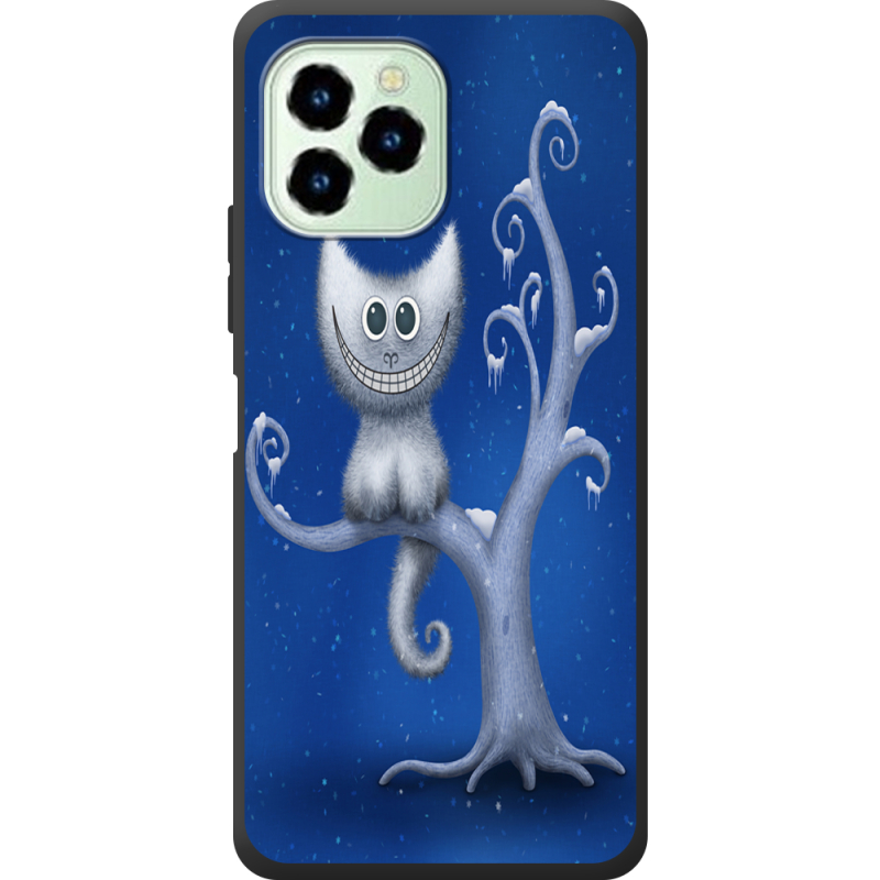 Чехол со стразами Oukitel C21 Pro Smile Cheshire Cat