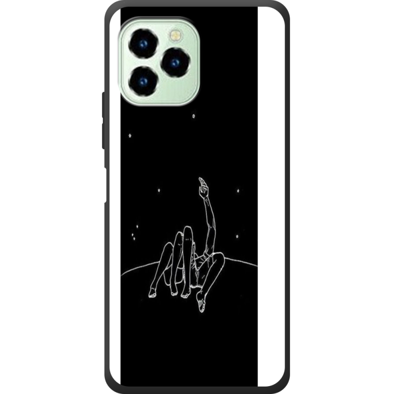 Чехол со стразами Oukitel C21 Pro 