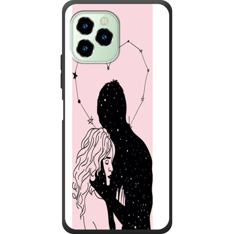 Чехол со стразами Oukitel C21 Pro 