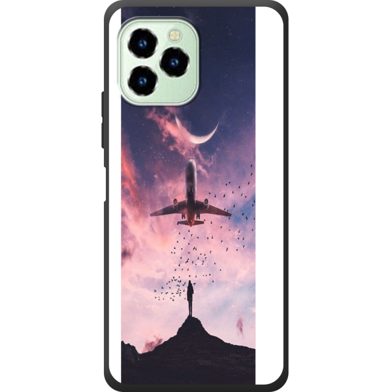 Чехол со стразами Oukitel C21 Pro 