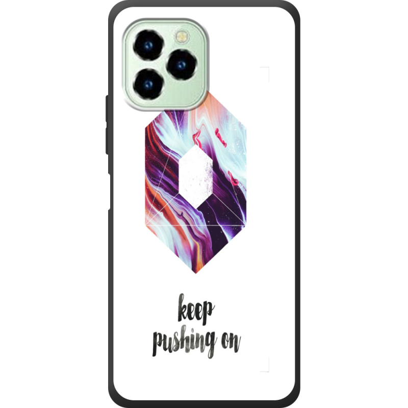 Чехол со стразами Oukitel C21 Pro 