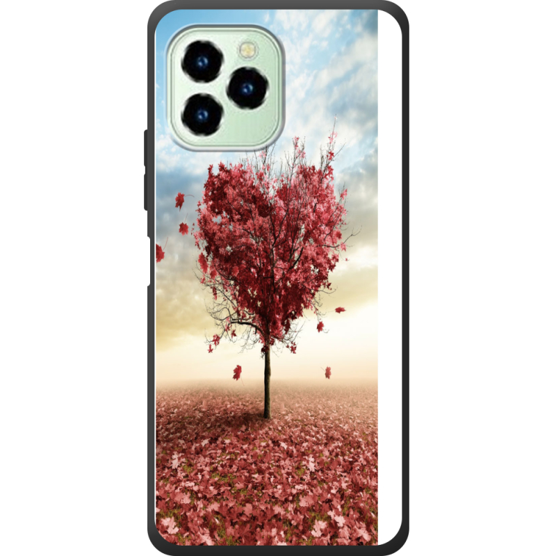 Чехол со стразами Oukitel C21 Pro Tree of Love