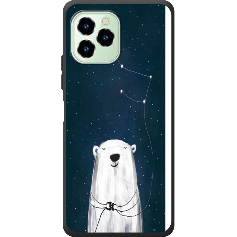 Чехол со стразами Oukitel C21 Pro Ты мой космос