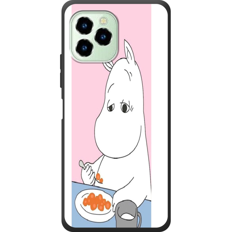 Чехол со стразами Oukitel C21 Pro Mumintroll