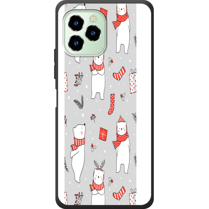 Чехол со стразами Oukitel C21 Pro 