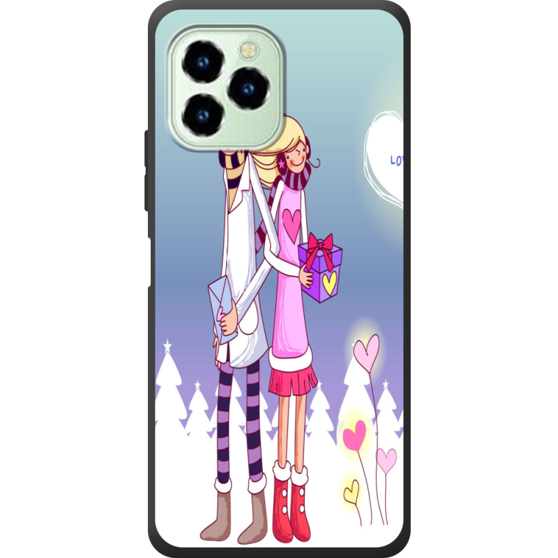 Чехол со стразами Oukitel C21 Pro 