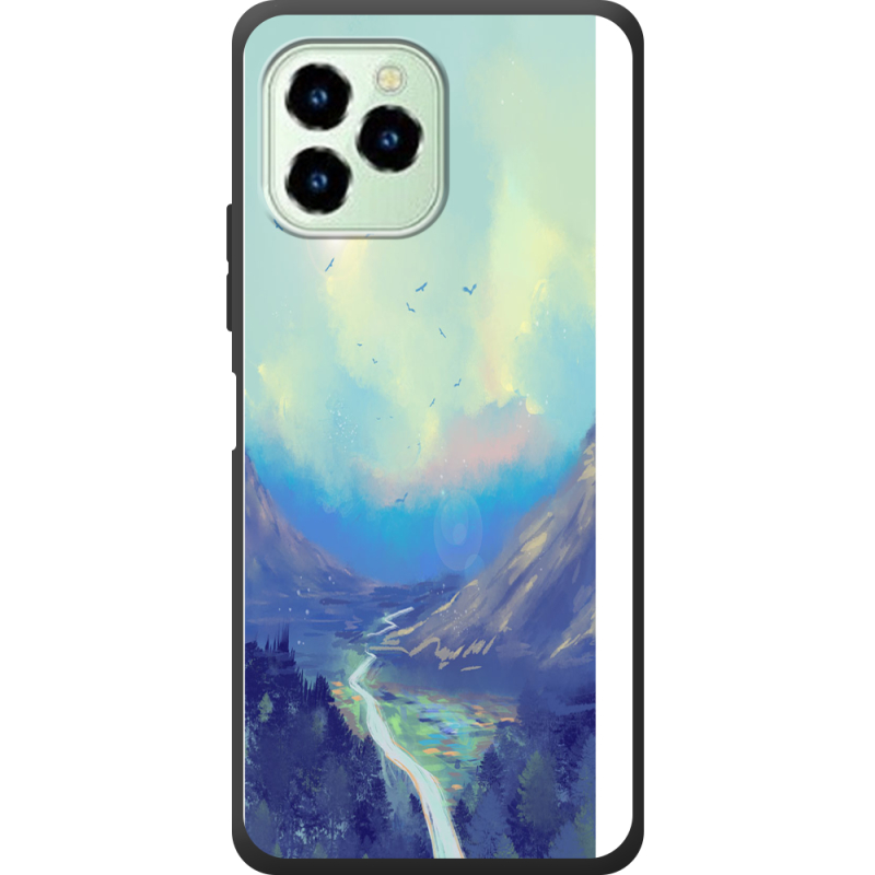 Чехол со стразами Oukitel C21 Pro 