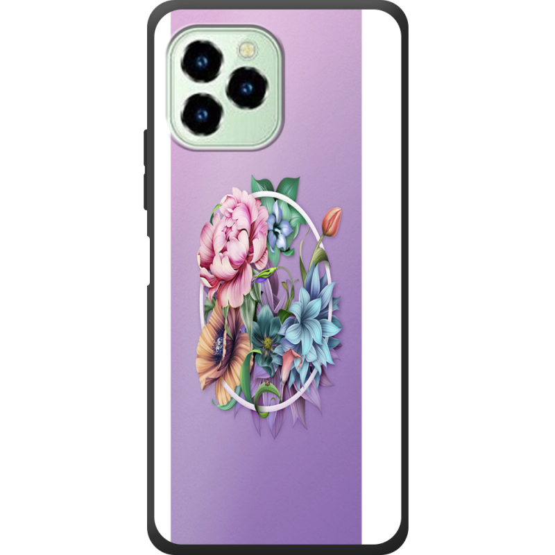 Чехол со стразами Oukitel C21 Pro 