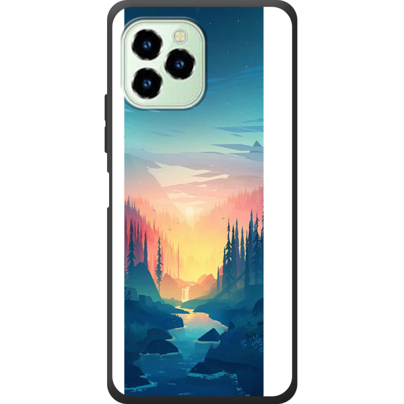 Чехол со стразами Oukitel C21 Pro 