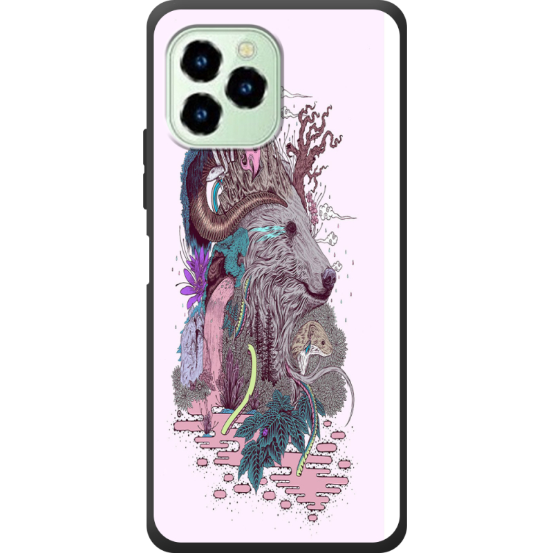 Чехол со стразами Oukitel C21 Pro 