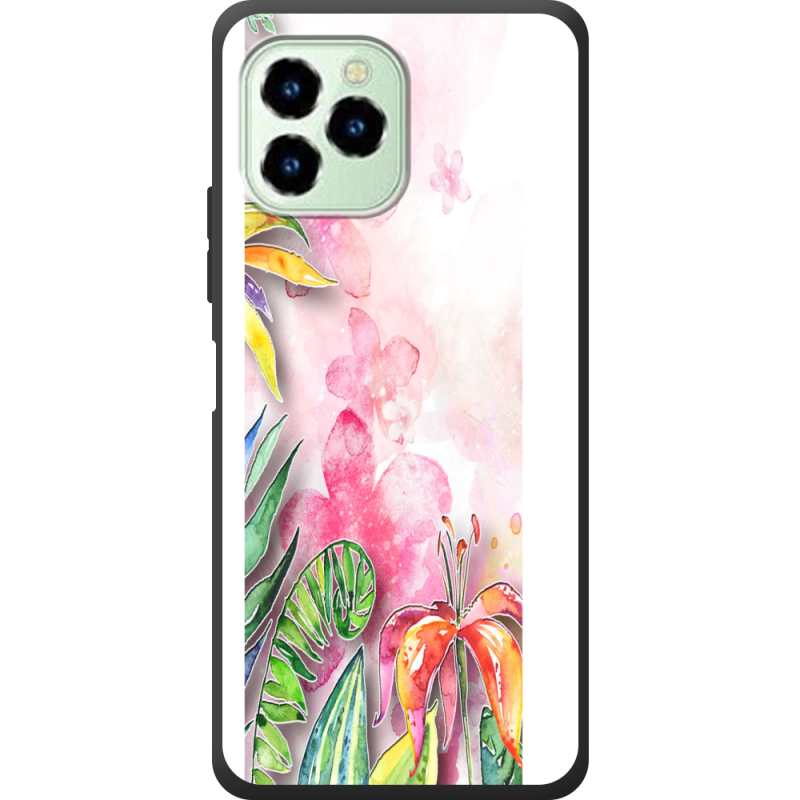 Чехол со стразами Oukitel C21 Pro 