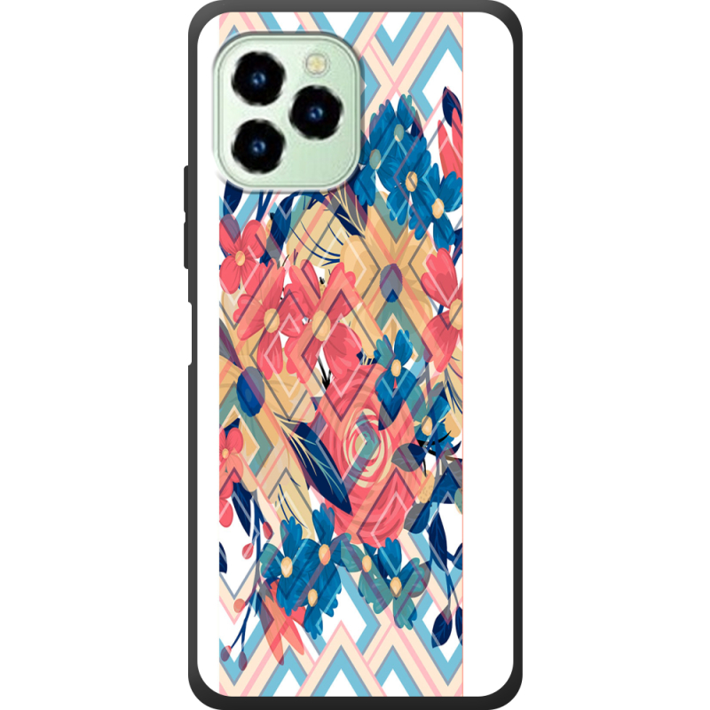 Чехол со стразами Oukitel C21 Pro 