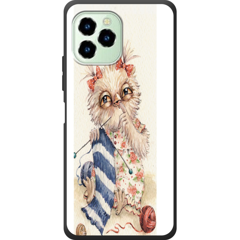 Чехол со стразами Oukitel C21 Pro 