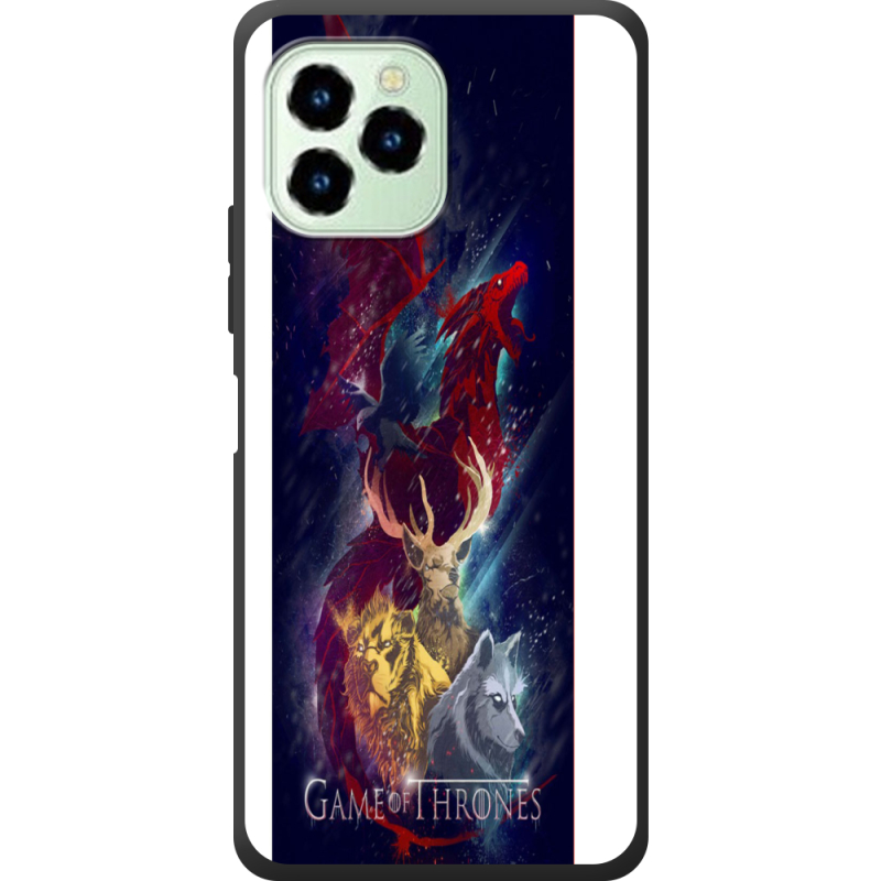 Чехол со стразами Oukitel C21 Pro 