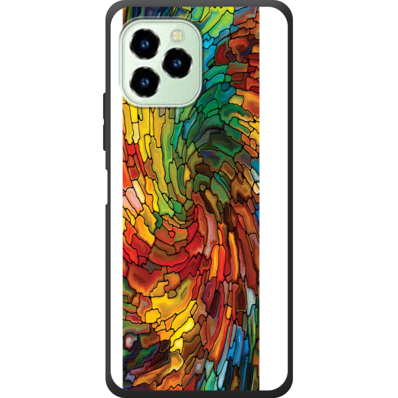 Чехол со стразами Oukitel C21 Pro 