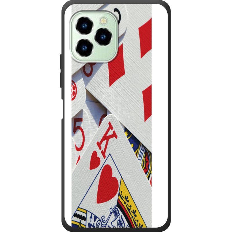 Чехол со стразами Oukitel C21 Pro 