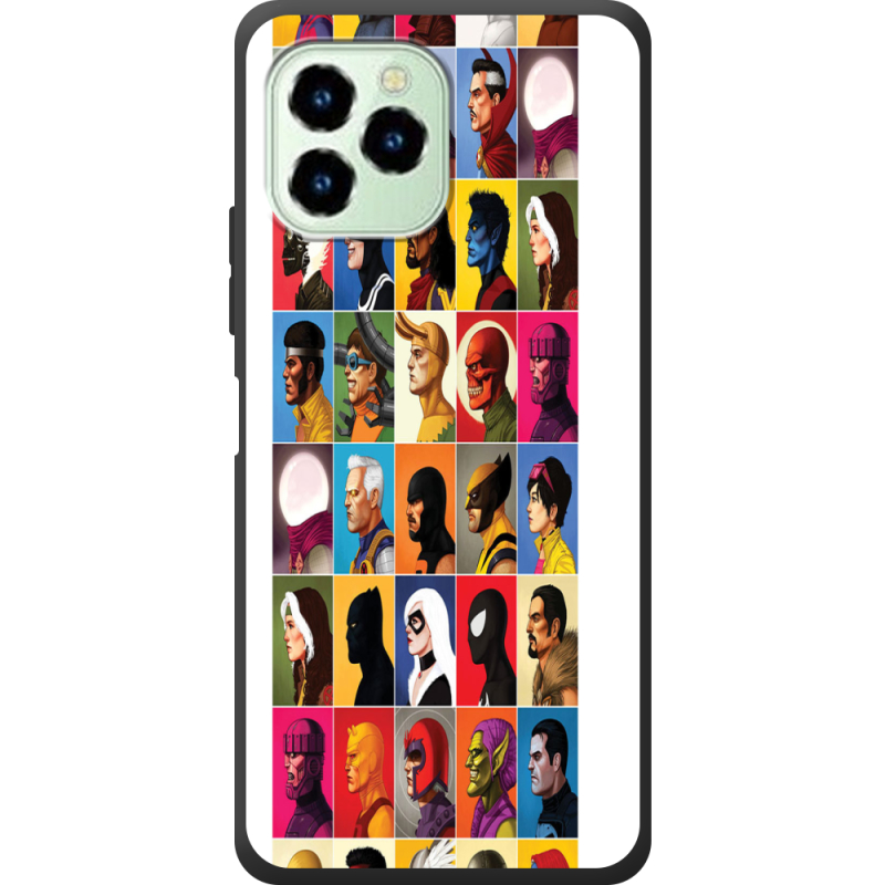 Чехол со стразами Oukitel C21 Pro 