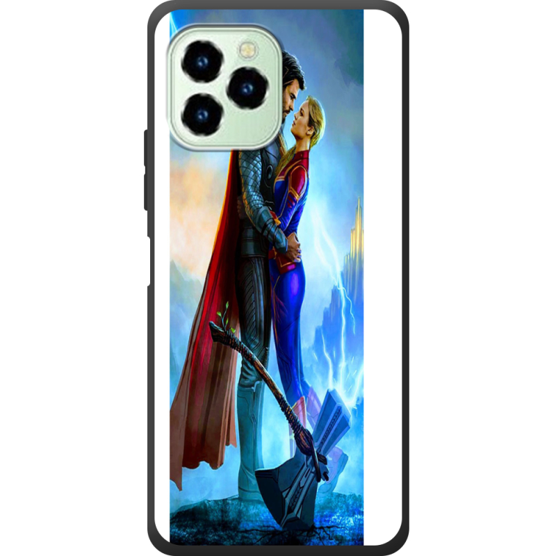 Чехол со стразами Oukitel C21 Pro 