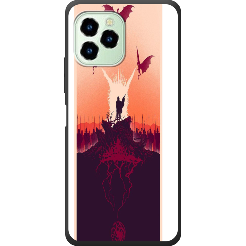 Чехол со стразами Oukitel C21 Pro 