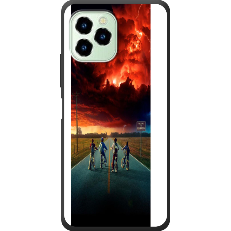 Чехол со стразами Oukitel C21 Pro 