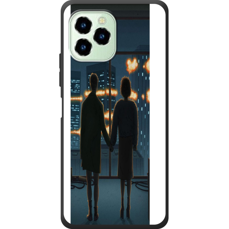 Чехол со стразами Oukitel C21 Pro 