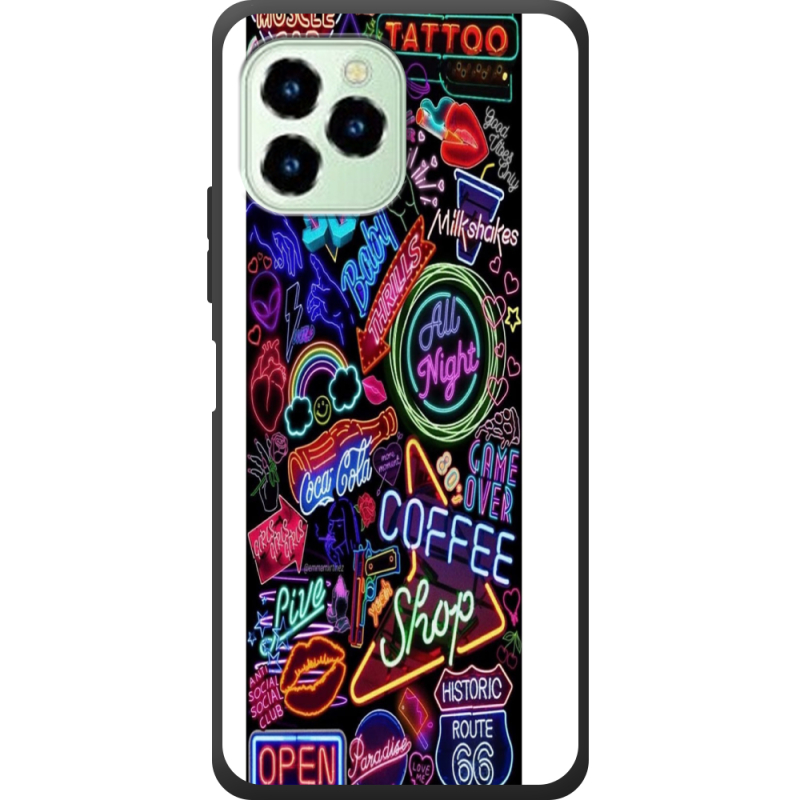 Чехол со стразами Oukitel C21 Pro 