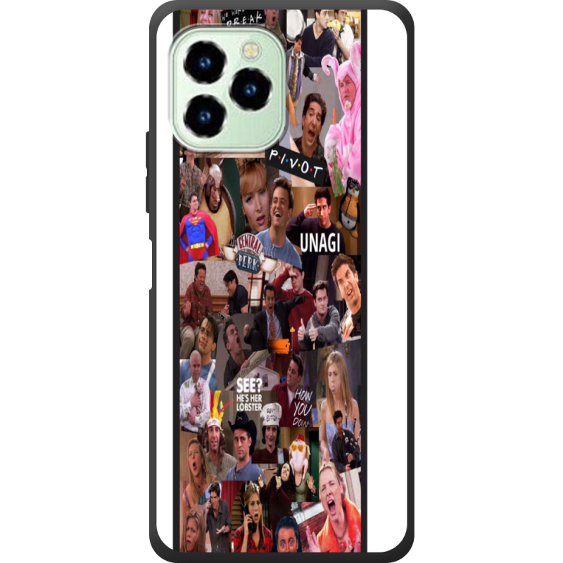 Чехол со стразами Oukitel C21 Pro 