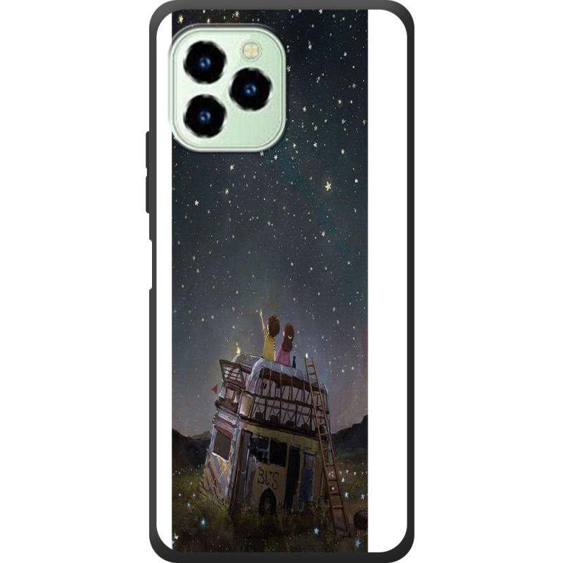 Чехол со стразами Oukitel C21 Pro 