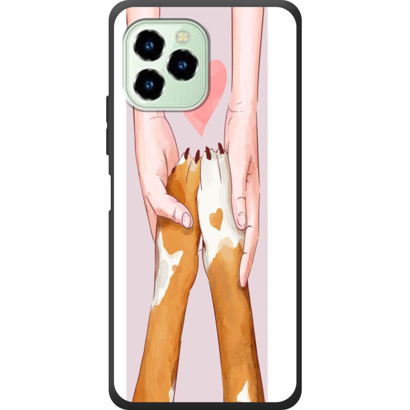 Чехол со стразами Oukitel C21 Pro 