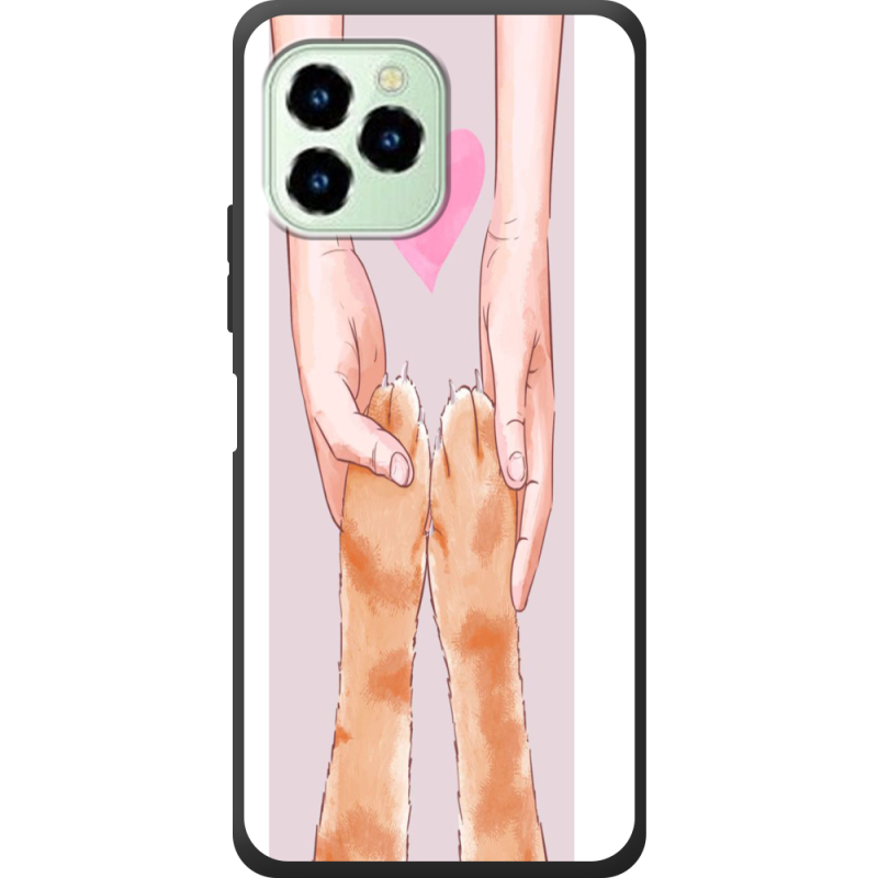 Чехол со стразами Oukitel C21 Pro 