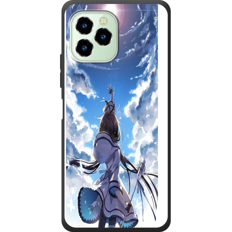 Чехол со стразами Oukitel C21 Pro 