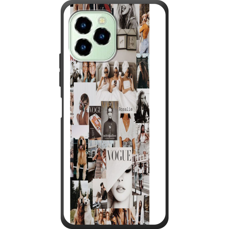 Чехол со стразами Oukitel C21 Pro 