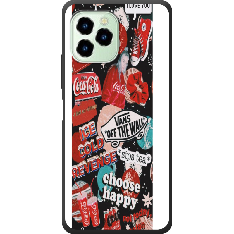 Чехол со стразами Oukitel C21 Pro 