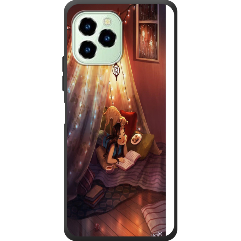 Чехол со стразами Oukitel C21 Pro 