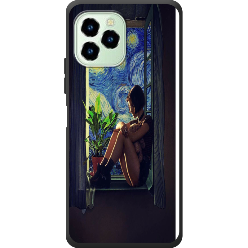 Чехол со стразами Oukitel C21 Pro 