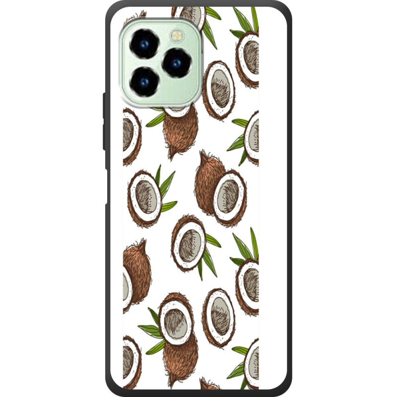 Чехол со стразами Oukitel C21 Pro Coconut