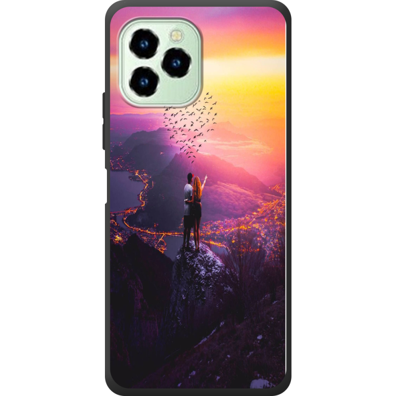 Чехол со стразами Oukitel C21 Pro 