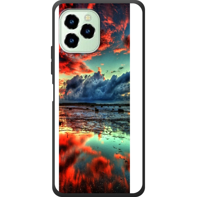 Чехол со стразами Oukitel C21 Pro 