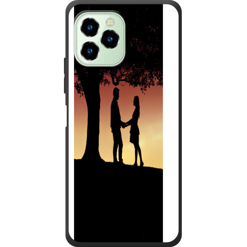 Чехол со стразами Oukitel C21 Pro 