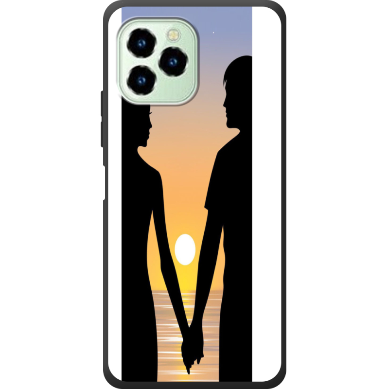 Чехол со стразами Oukitel C21 Pro 