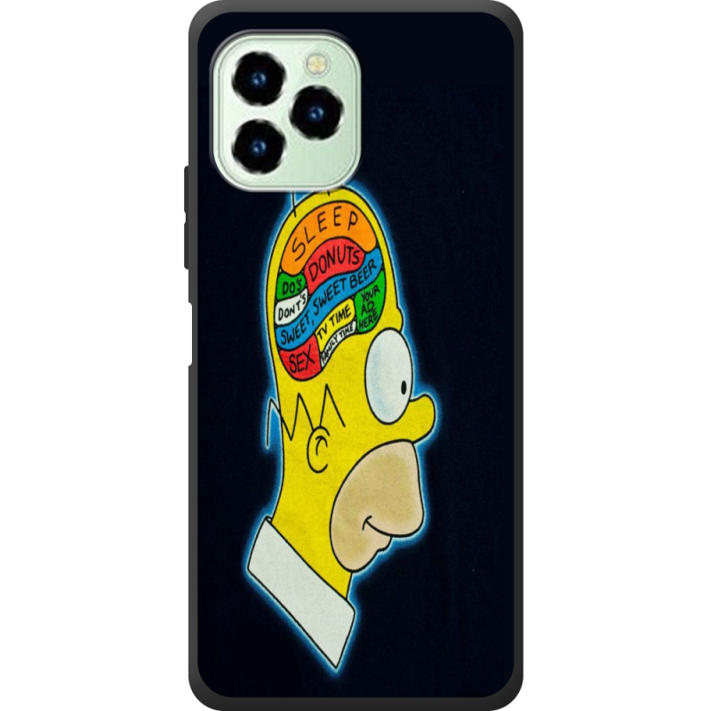 Чехол со стразами Oukitel C21 Pro 