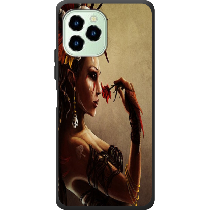 Чехол со стразами Oukitel C21 Pro 