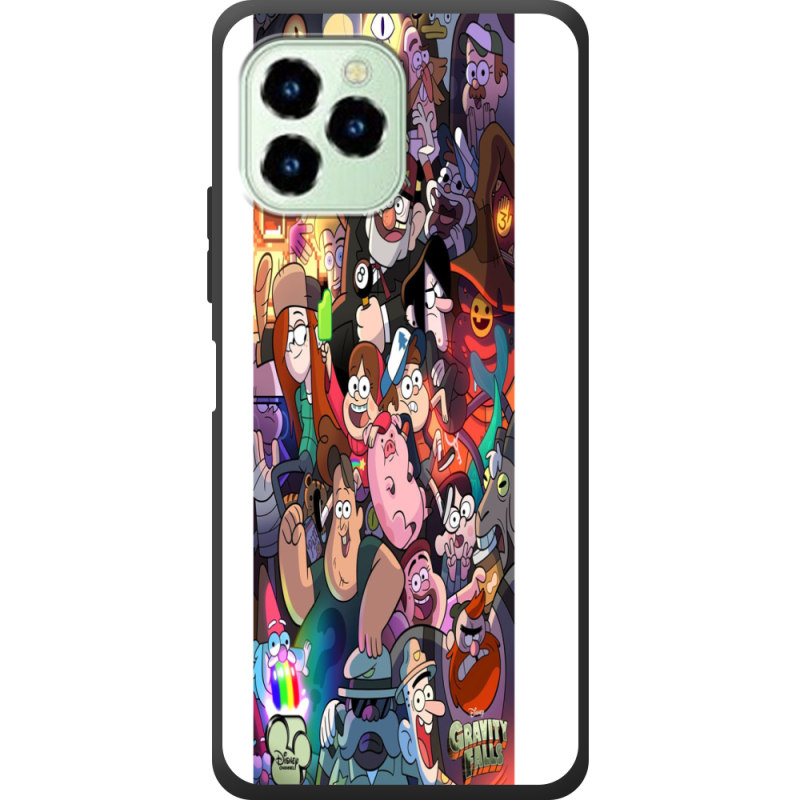 Чехол со стразами Oukitel C21 Pro 