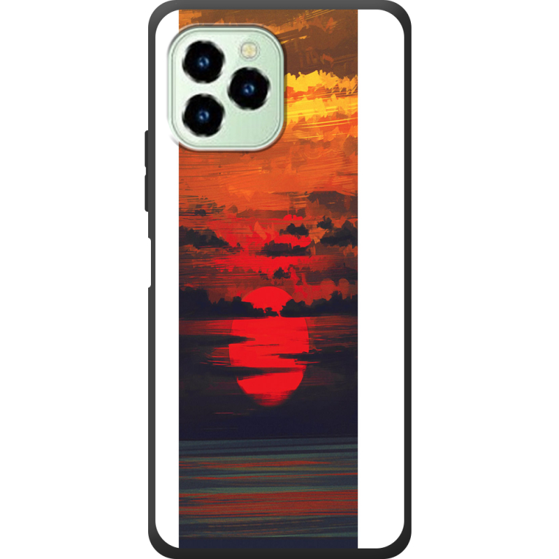 Чехол со стразами Oukitel C21 Pro Calm Before the Storm