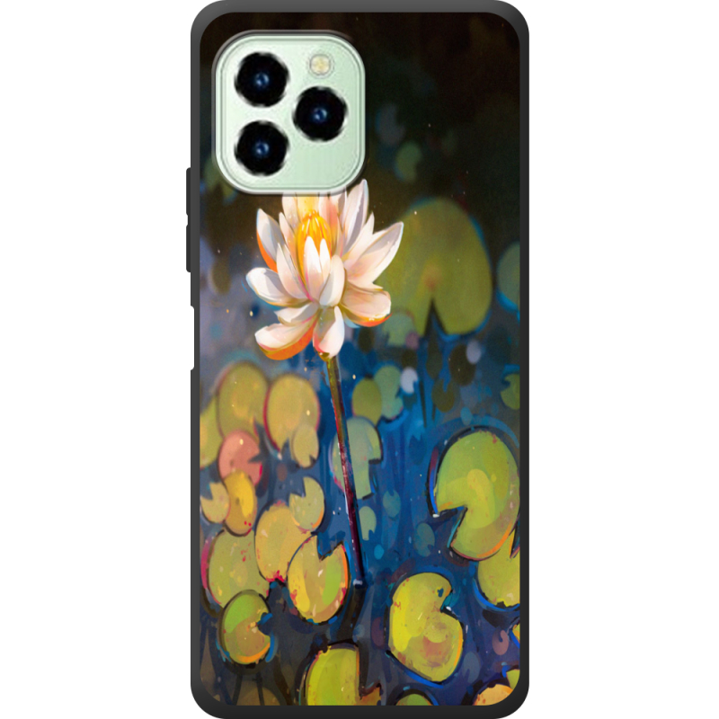 Чехол со стразами Oukitel C21 Pro Waterlily