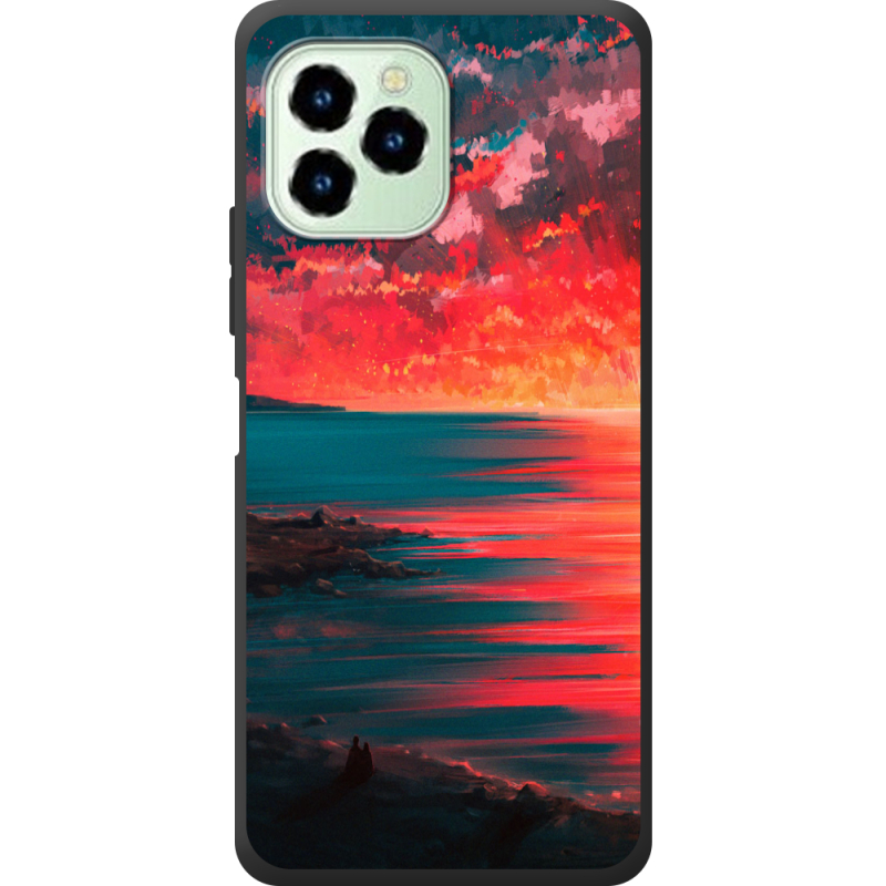 Чехол со стразами Oukitel C21 Pro Seaside a