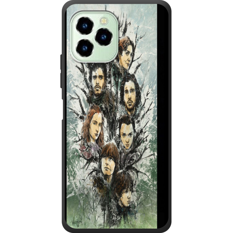 Чехол со стразами Oukitel C21 Pro 