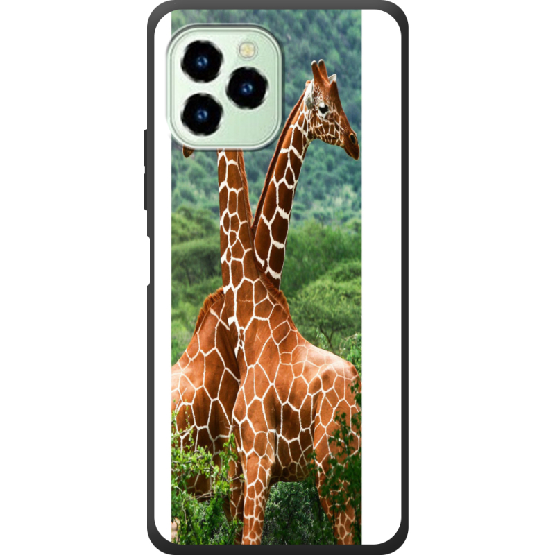 Чехол со стразами Oukitel C21 Pro 