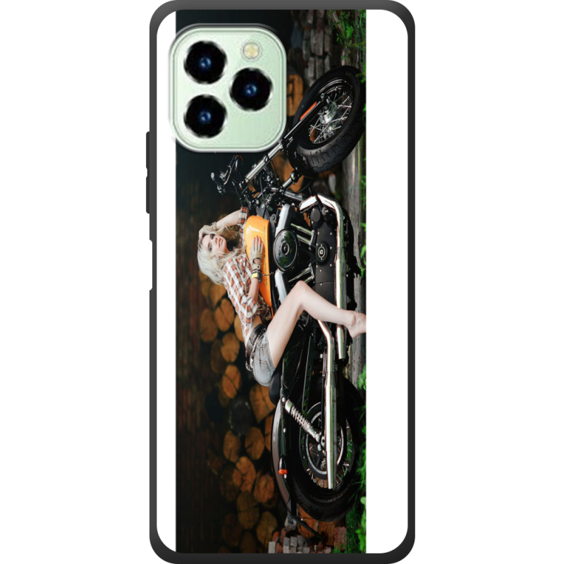 Чехол со стразами Oukitel C21 Pro 